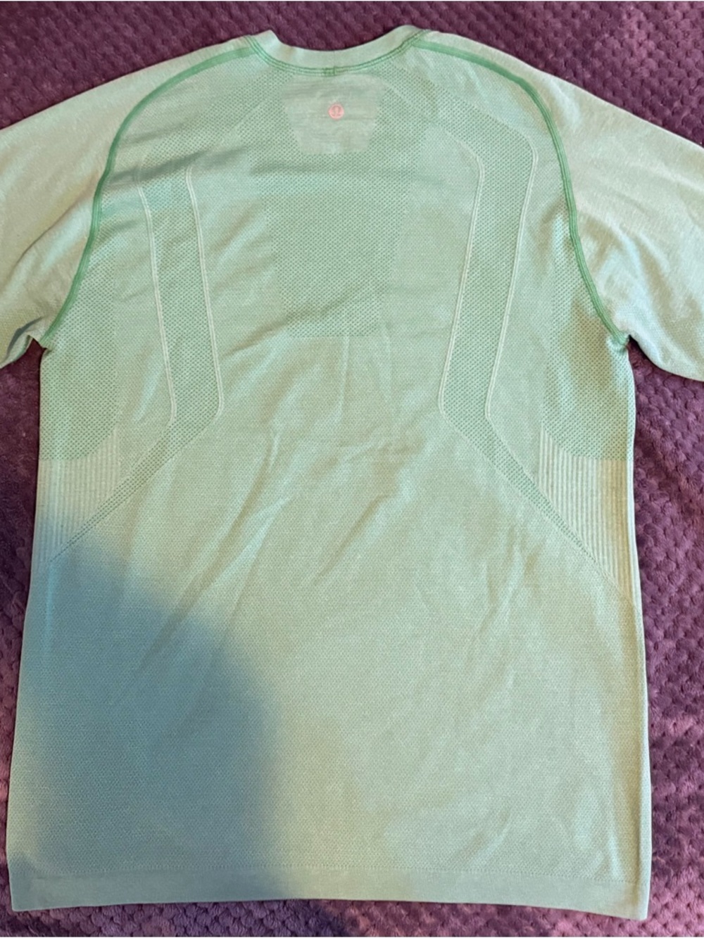 lululemon athletica Mint Green Short Sleeve Tech Tee